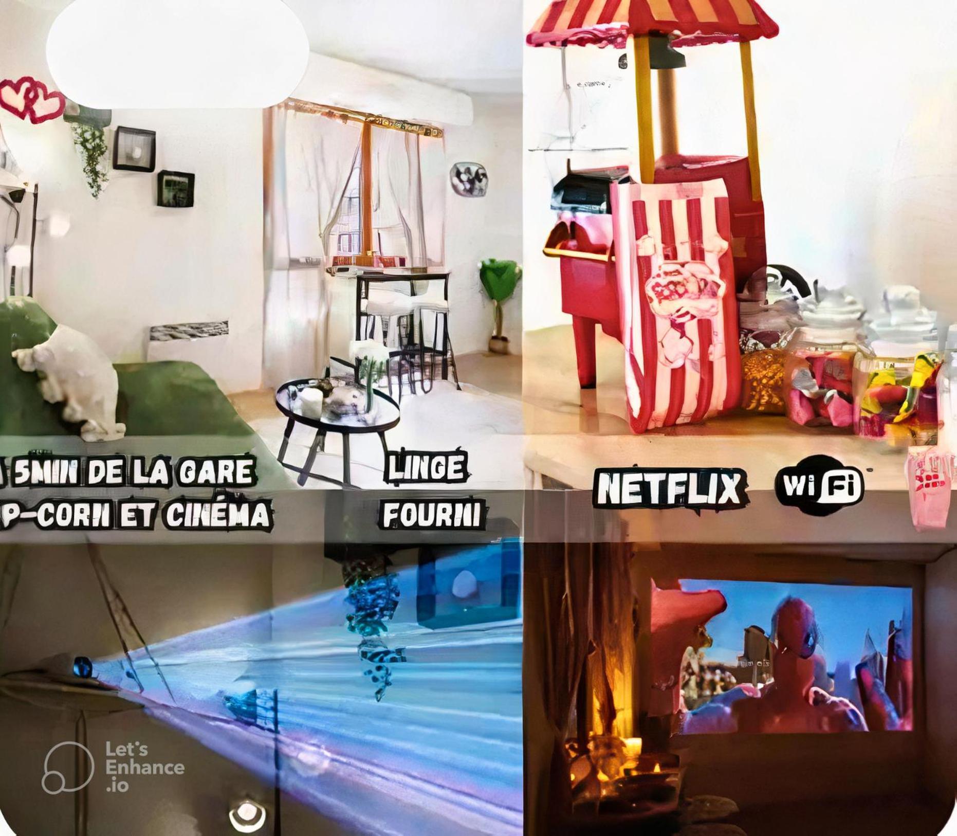 Ferienwohnung Le Petit Cine - Rouen Gare - Smartloc Immo Exterior foto